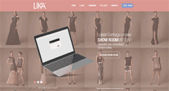 Desktop Screenshot of likafashion.com